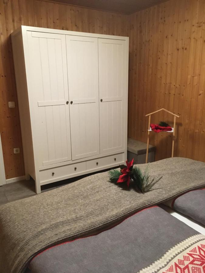 Kranich-Holzferienhaus 'Kleine Auszeit' Rehden Exterior foto