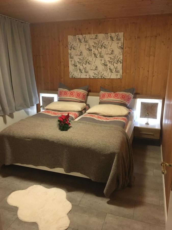 Kranich-Holzferienhaus 'Kleine Auszeit' Rehden Exterior foto